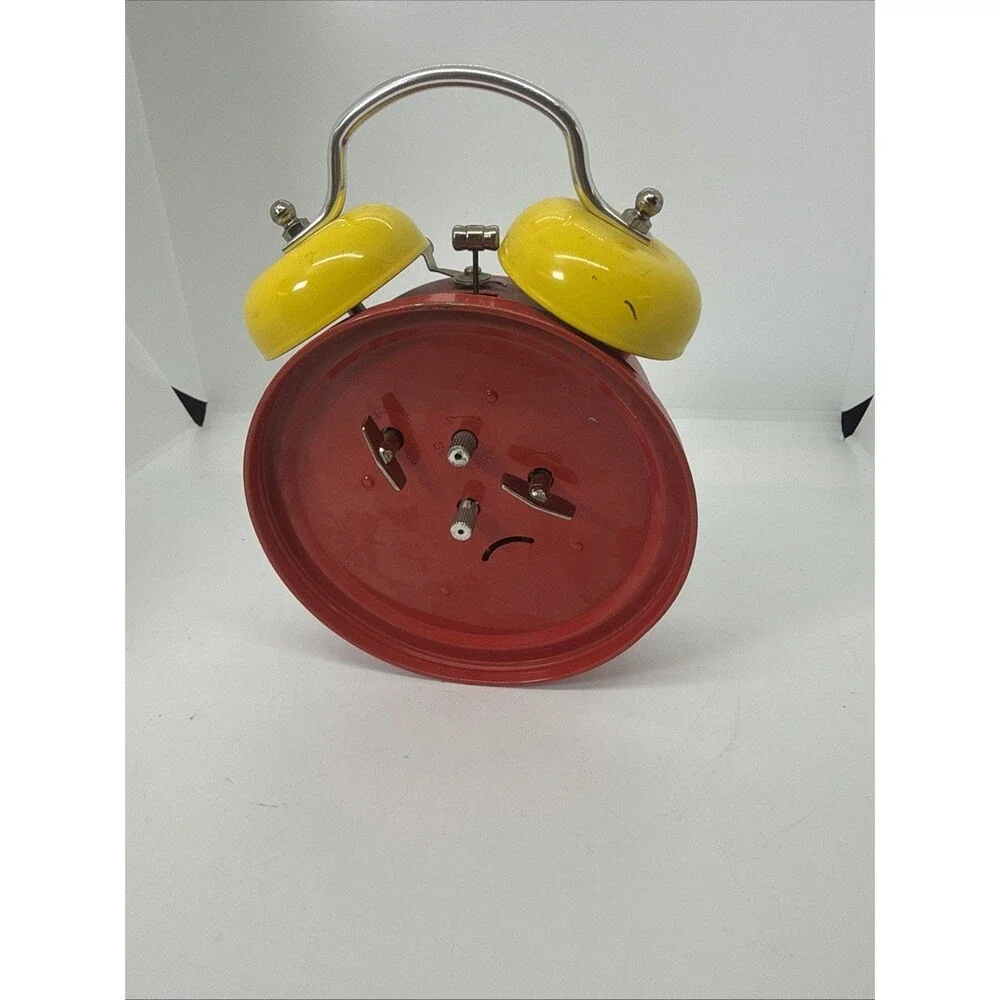 Vintage Bradley Mickey Mouse Alarm Clock Working